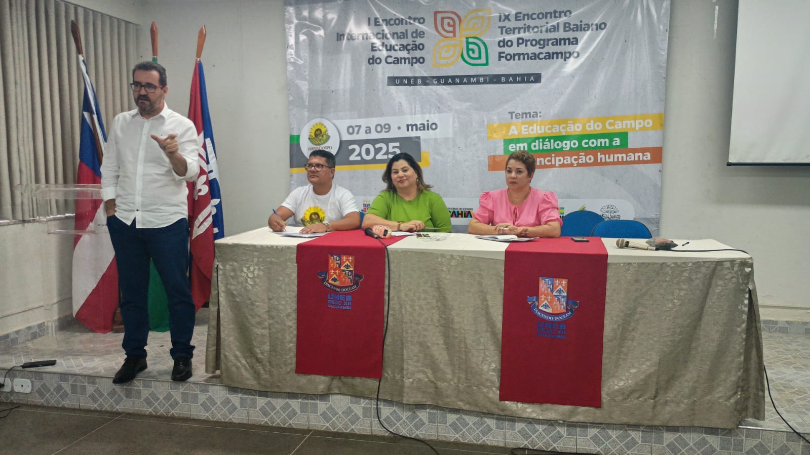 Abertura do evento